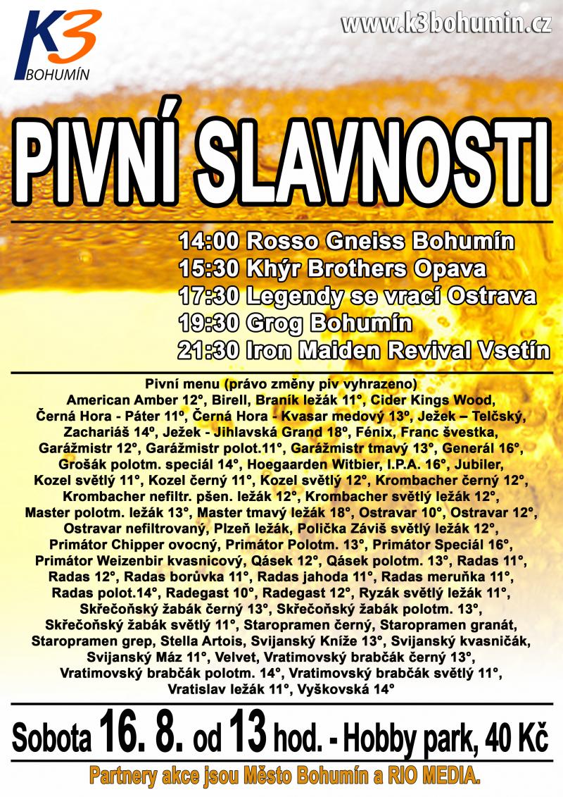 Zobrazit detail akce: Pivní slavnosti