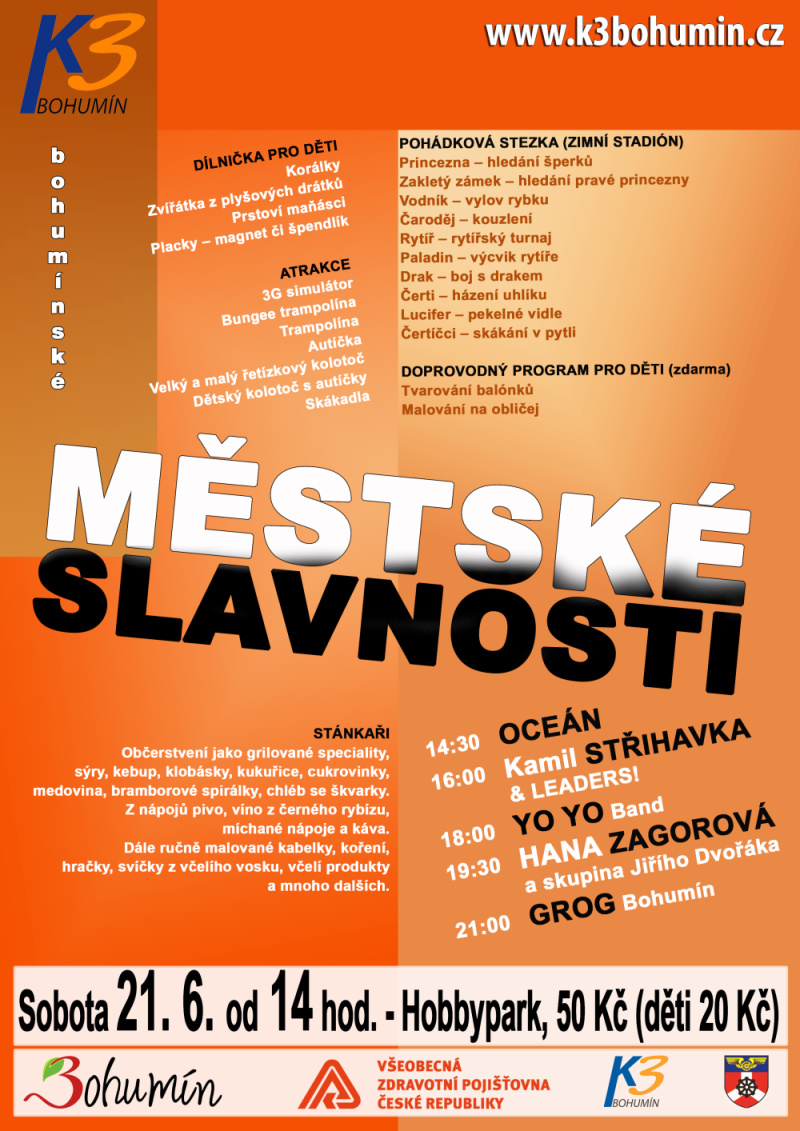 Zobrazit detail akce: Městské slavnosti