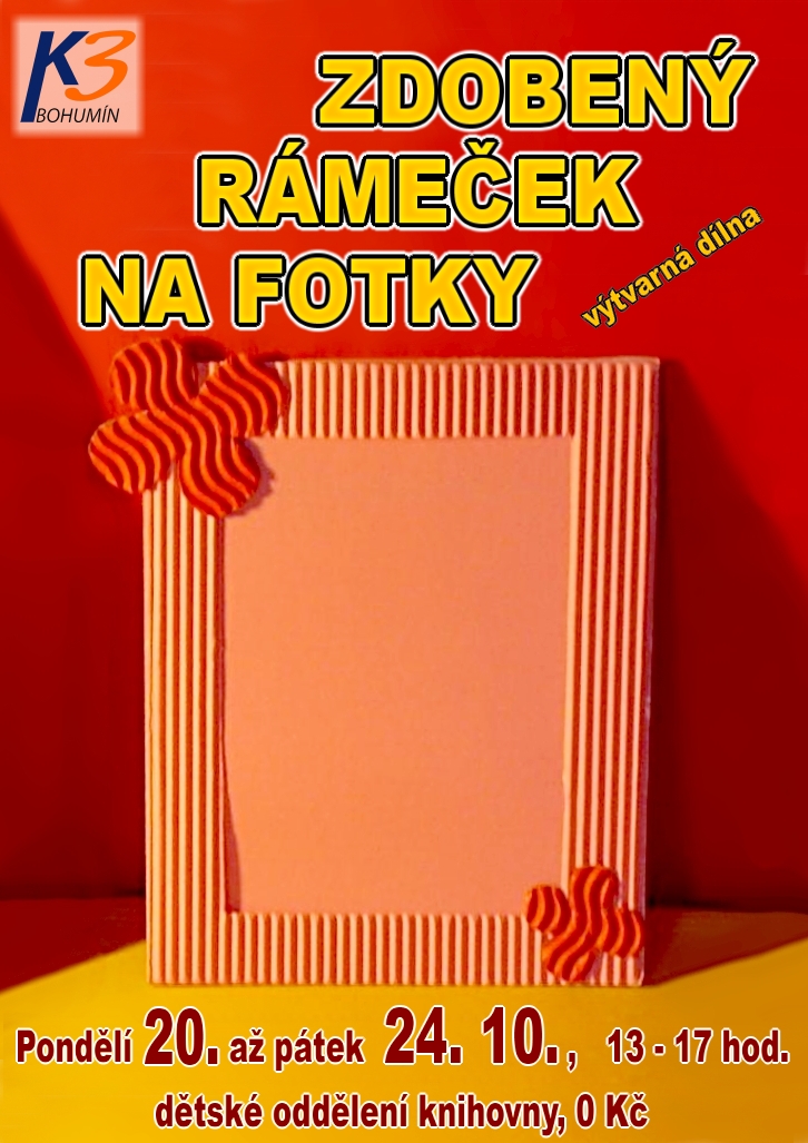 Zobrazit detail akce: Zdobený rámeček na fotografie