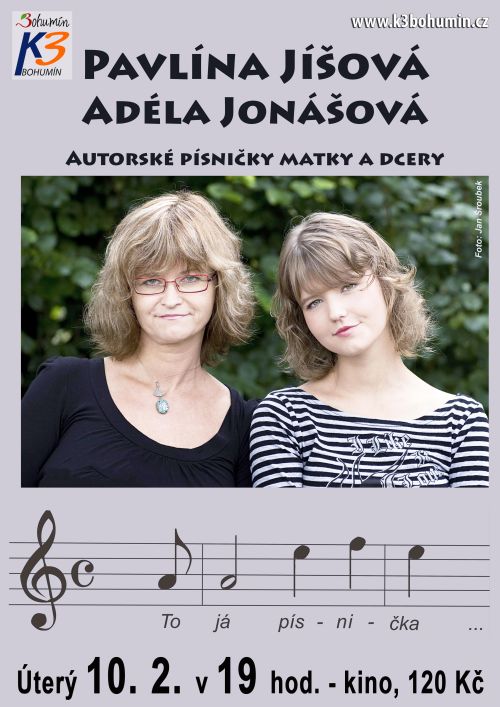 Zobrazit detail akce: Koncert: Pavlína-Adéla