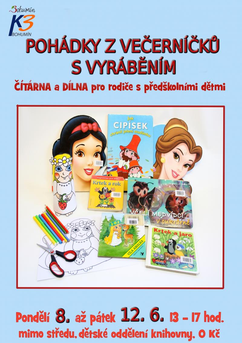 Zobrazit detail akce: Pohádky z večerníčků s vyráběním