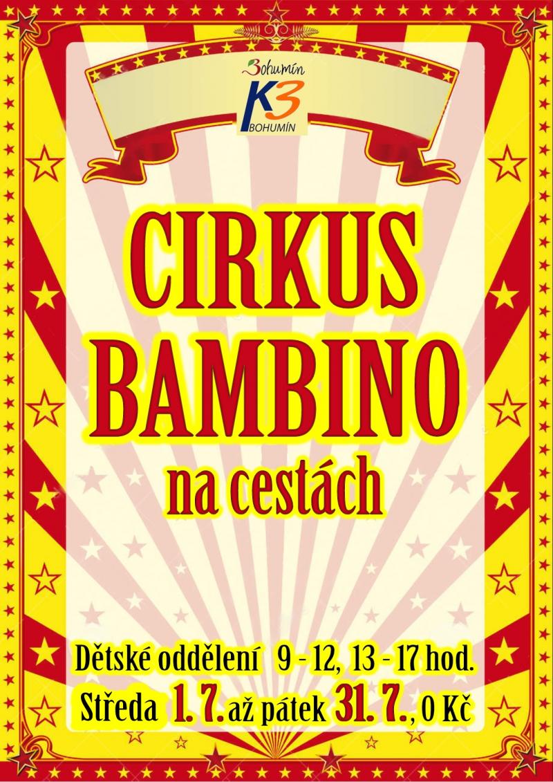 Zobrazit detail akce: Cirkus Bambino - Cirkusový svět a balonková zvířátka