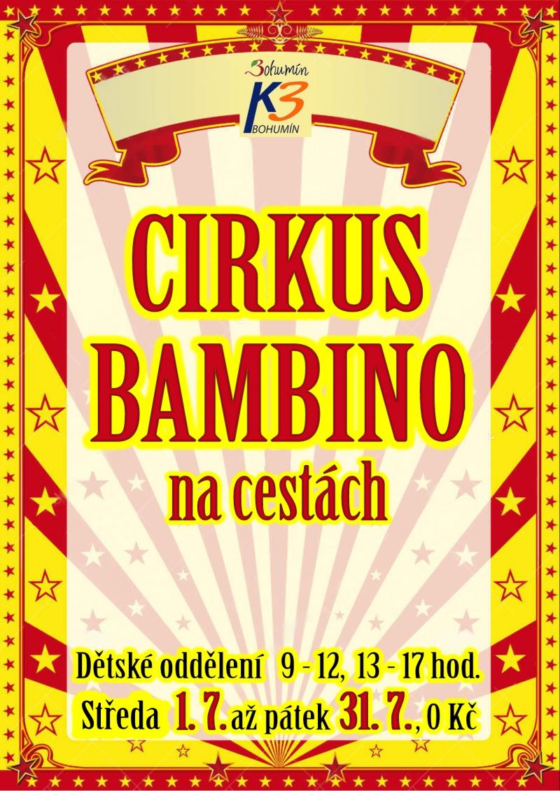 Zobrazit detail akce: Cirkus Bambino - Cirkusový plakát