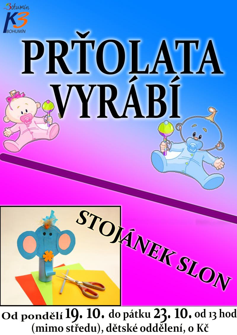 Zobrazit detail akce: Prťolata vyrábí...stojánek SLON