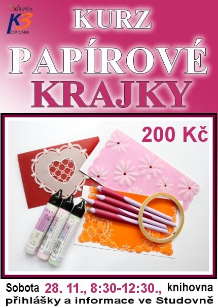Zobrazit detail akce: Kurz papírové krajky
