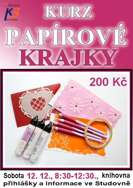 Zobrazit detail akce: Kurz papírové krajky