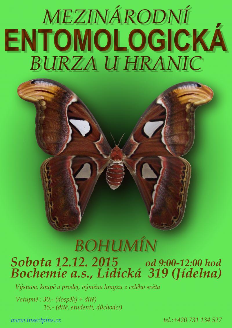 Zobrazit detail akce: Entomologická burza u hranic