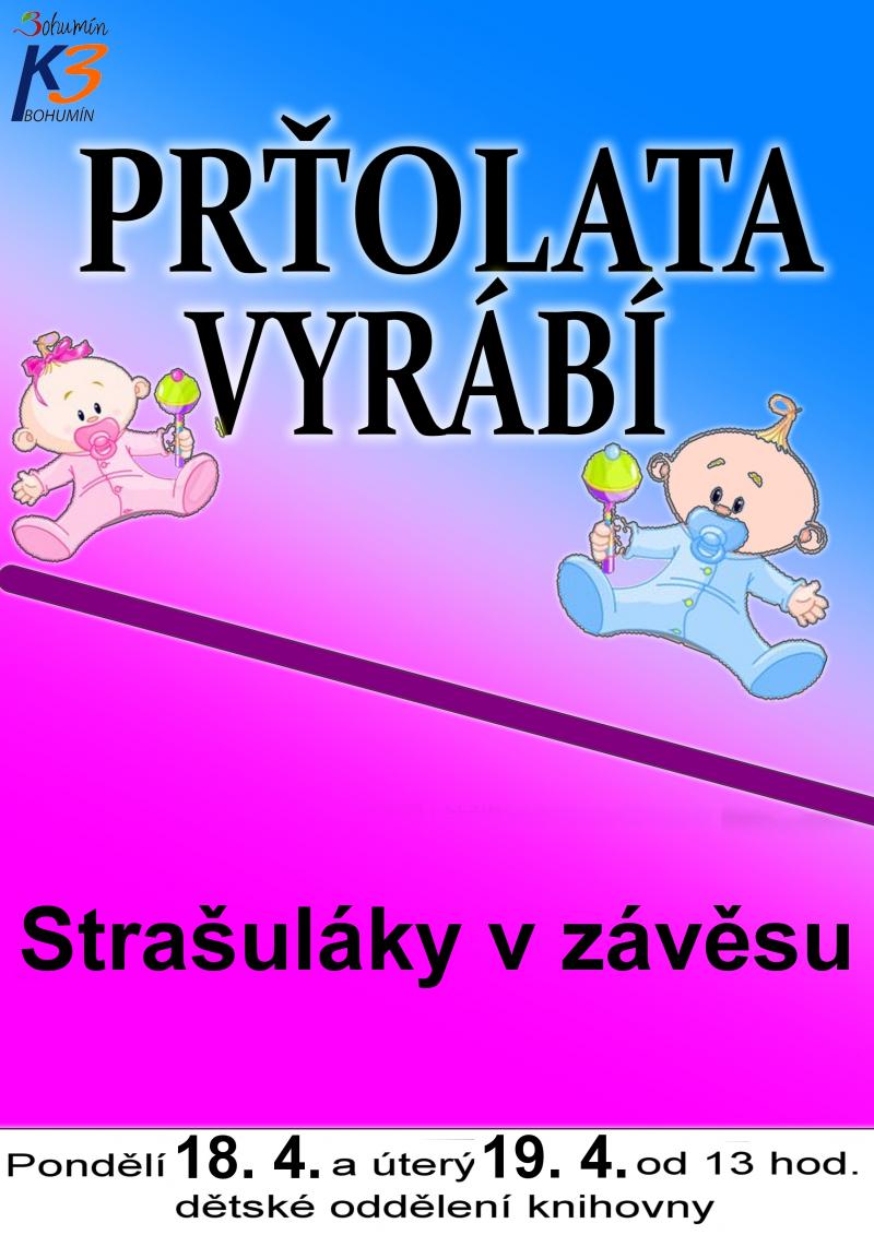 Zobrazit detail akce: Prťolata vyrábí...STRAŠULÁKY V ZÁVĚSU