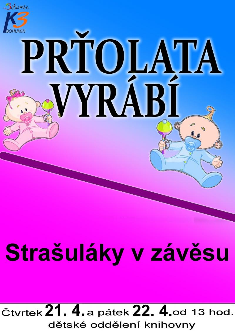 Zobrazit detail akce: Prťolata vyrábí...STRAŠULÁKY V ZÁVĚSU