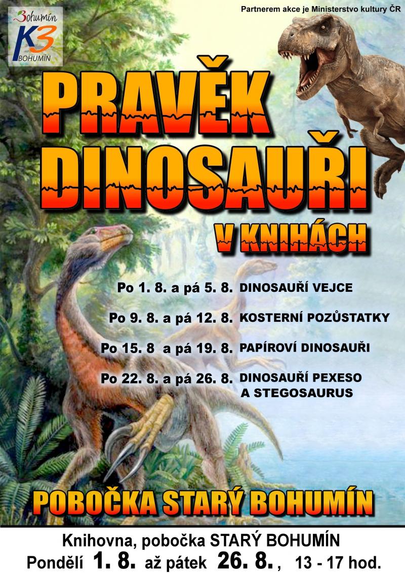 Zobrazit detail akce: Pravěk a dinosauři - Dinosauří pexeso a Stegosaurus