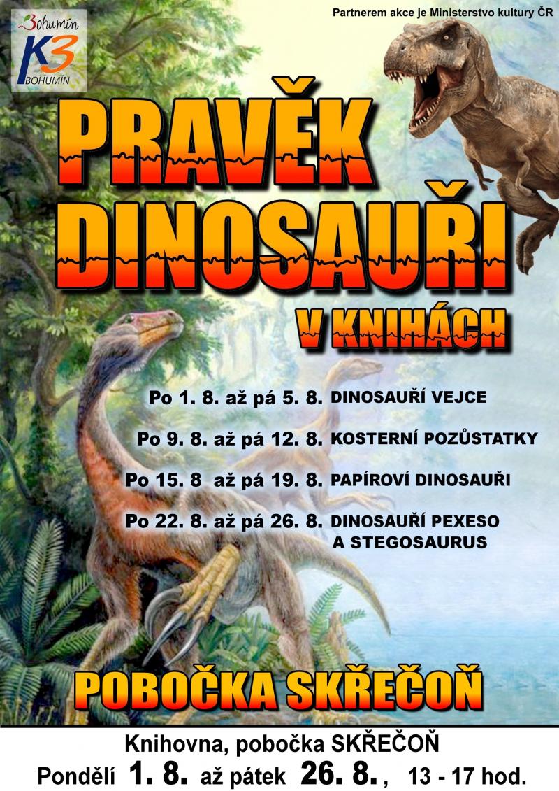 Zobrazit detail akce: Pravěk a dinosauři - Dinosauří pexeso a Stegosaurus