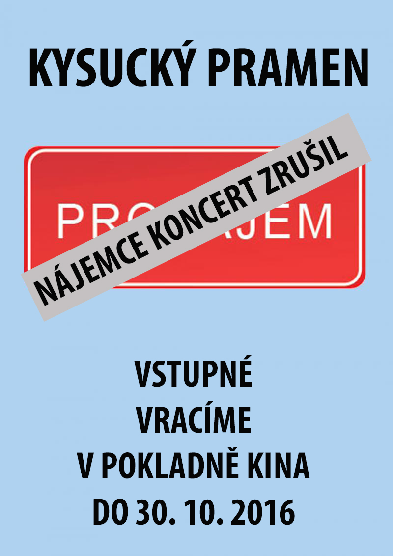 Zobrazit detail akce: PRONÁJEM ZRUŠEN: Kysucký pramen z Oščadnice