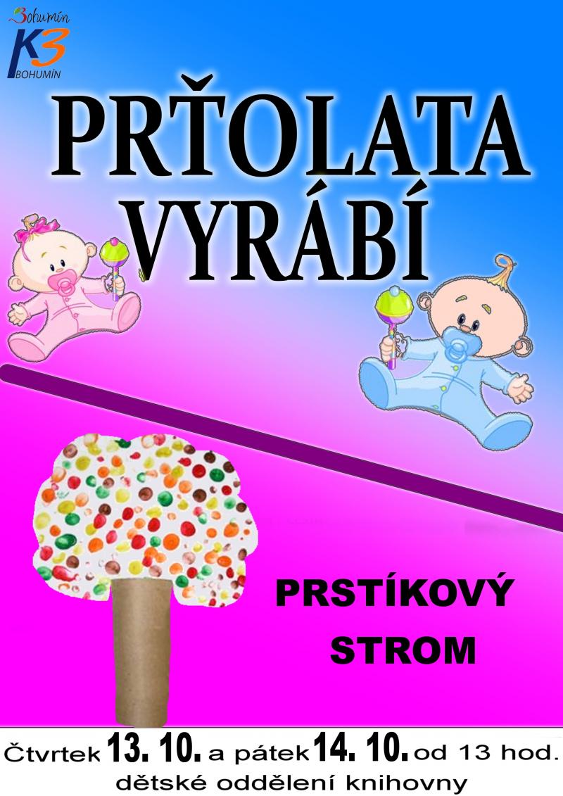 Zobrazit detail akce: Prťolata vyrábí...PRSTÍKOVÝ STROM