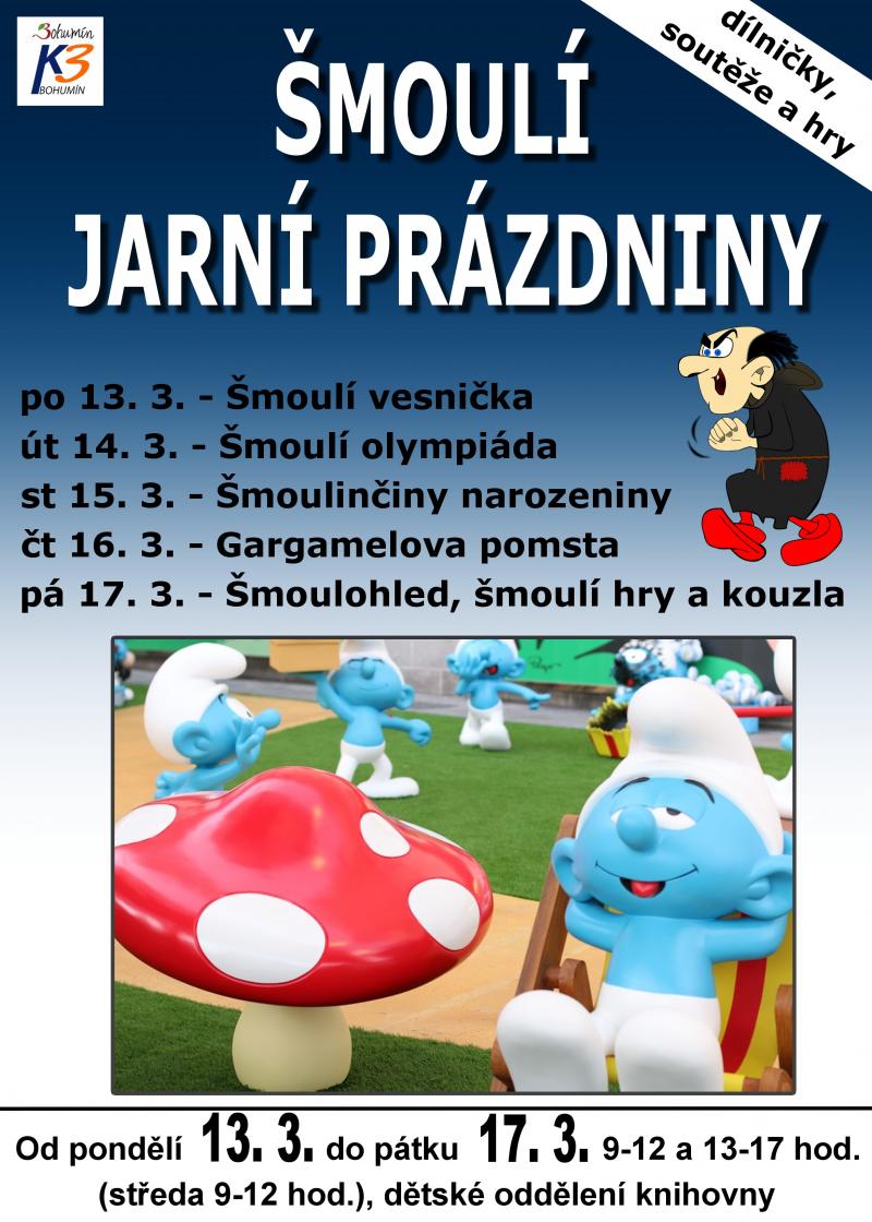 Zobrazit detail akce: Šmoulí jarní prázdniny