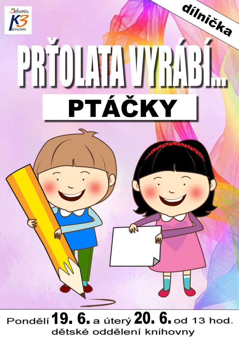 Zobrazit detail akce: Prťolata vyrábí...PTÁČKY