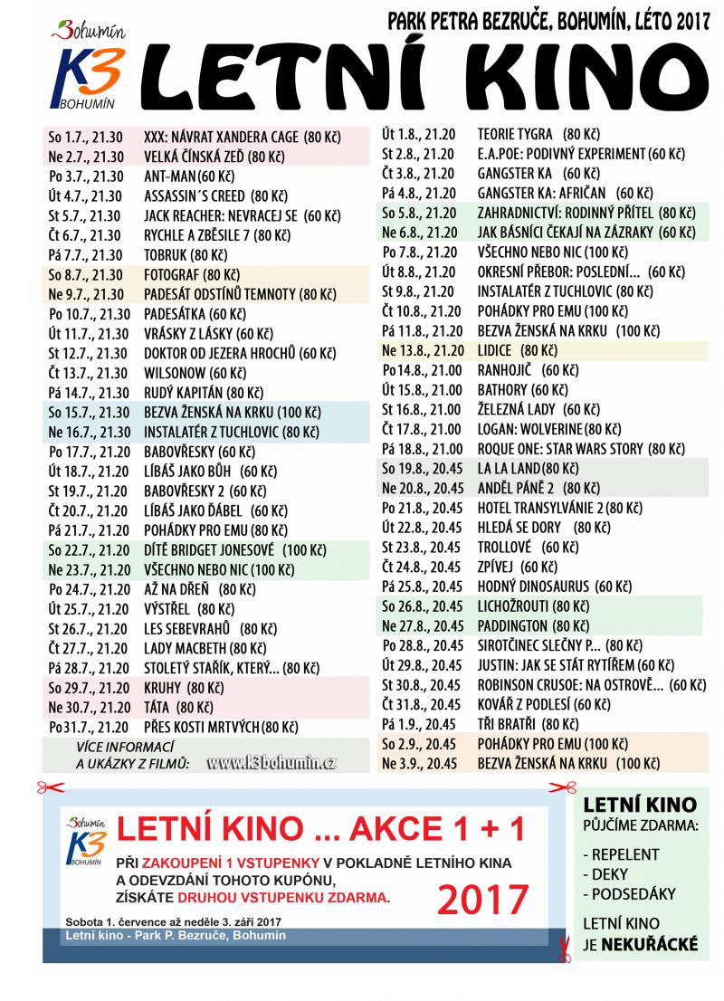 Zobrazit detail akce: Letní kino