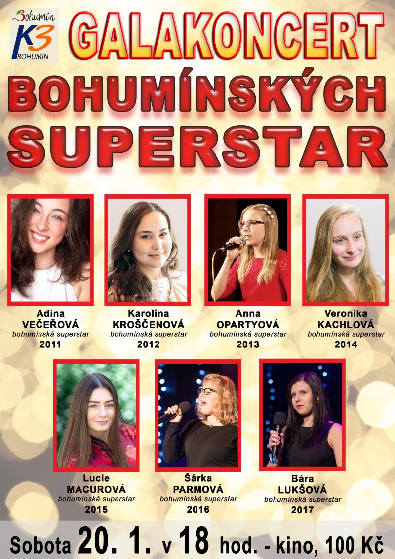 Zobrazit detail akce: Galakoncert bohumínských Superstar