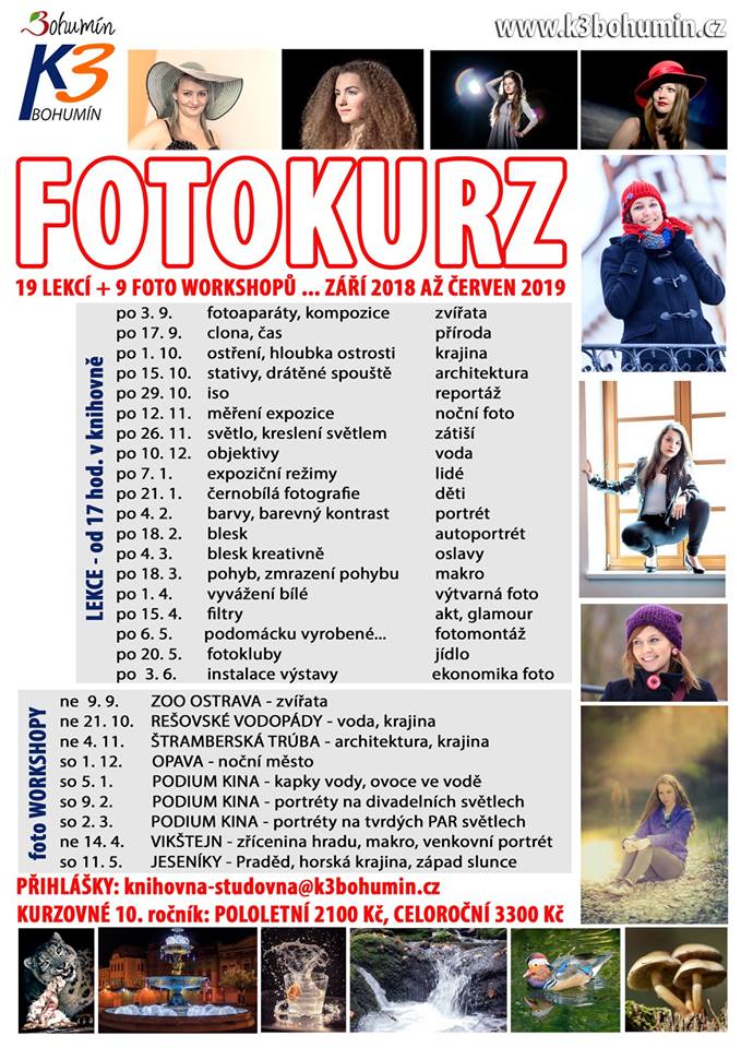 Zobrazit detail akce: Fotokurz 2018/2019