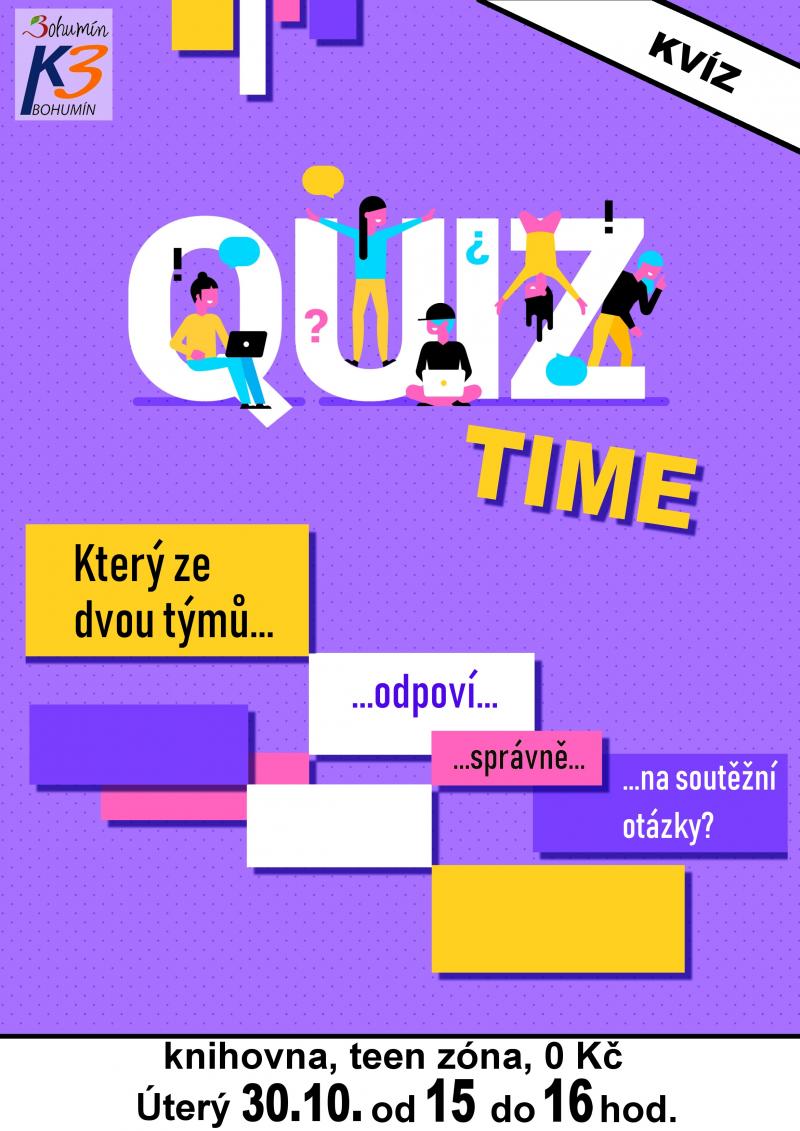 Zobrazit detail akce: Quiz time