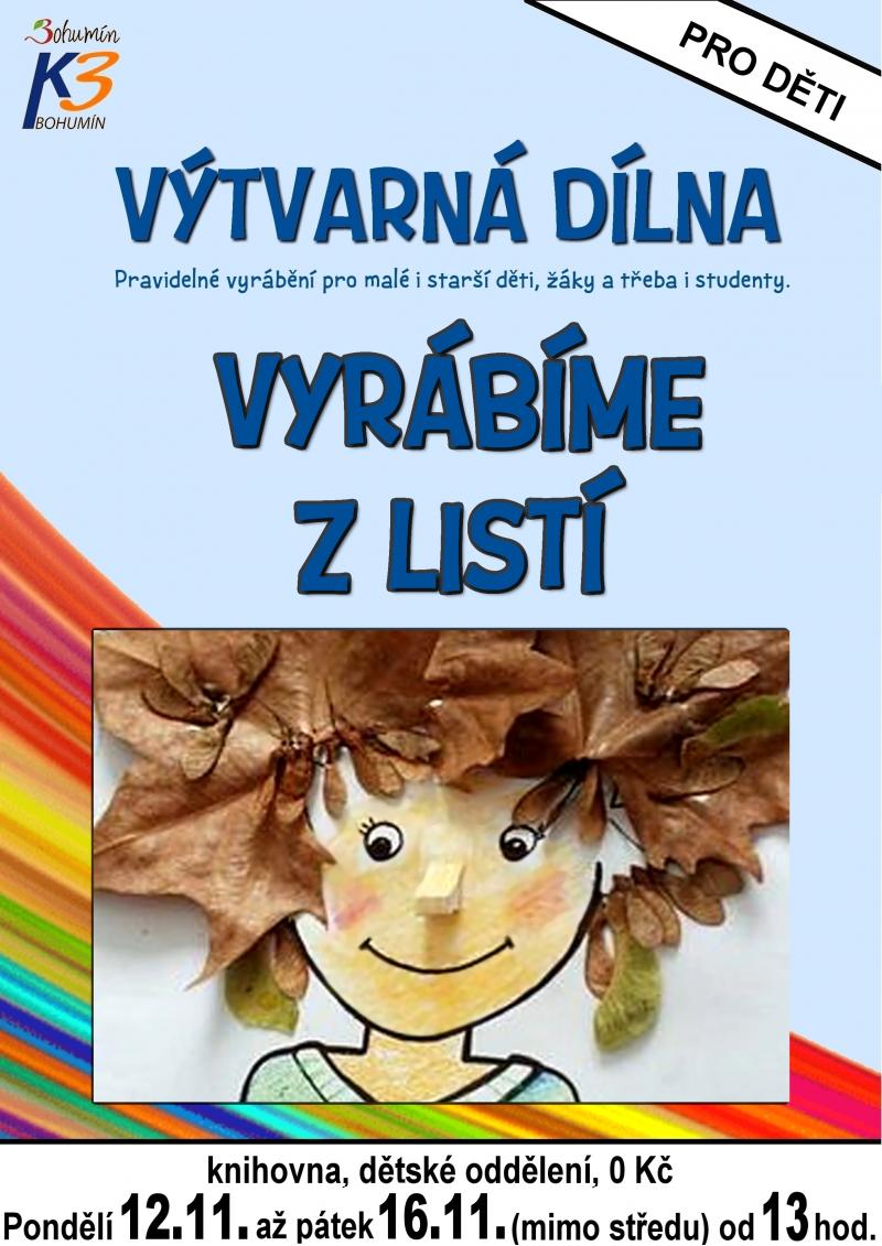 Zobrazit detail akce: Vyrábíme z listí