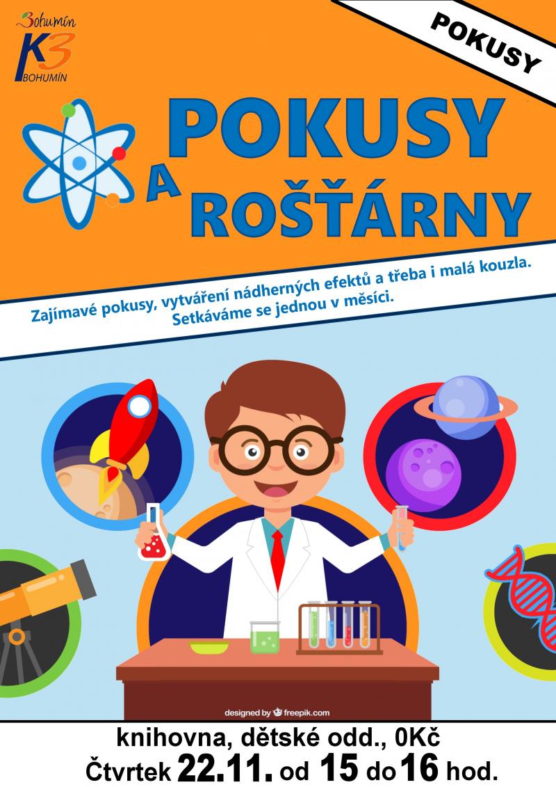 Zobrazit detail akce: Pokusy a rošťárny