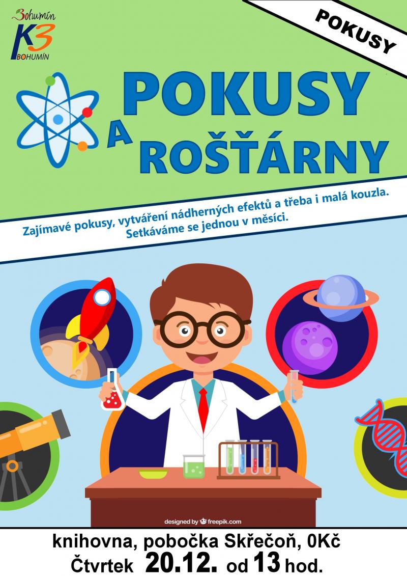 Zobrazit detail akce: Pokusy a rošťárny