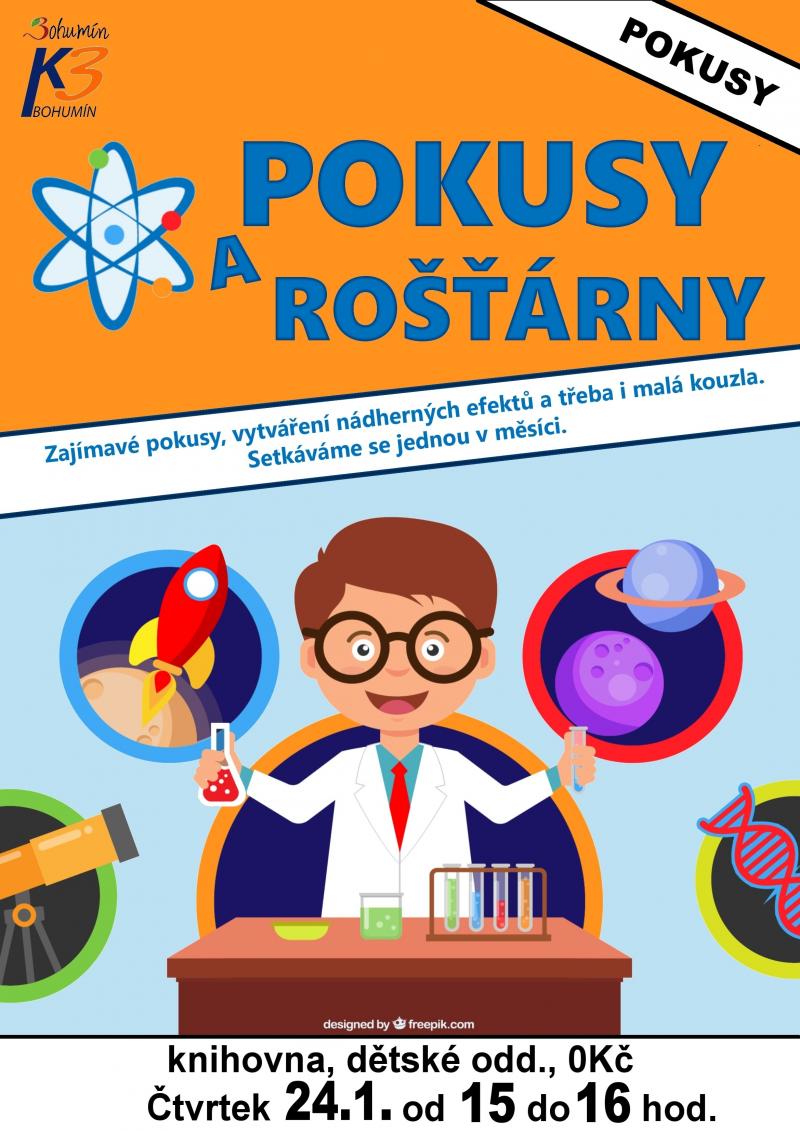 Zobrazit detail akce: Pokusy a rošťárny