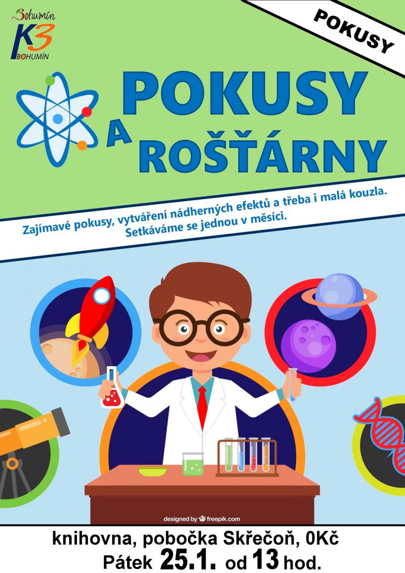 Zobrazit detail akce: Pokusy a rošťárny