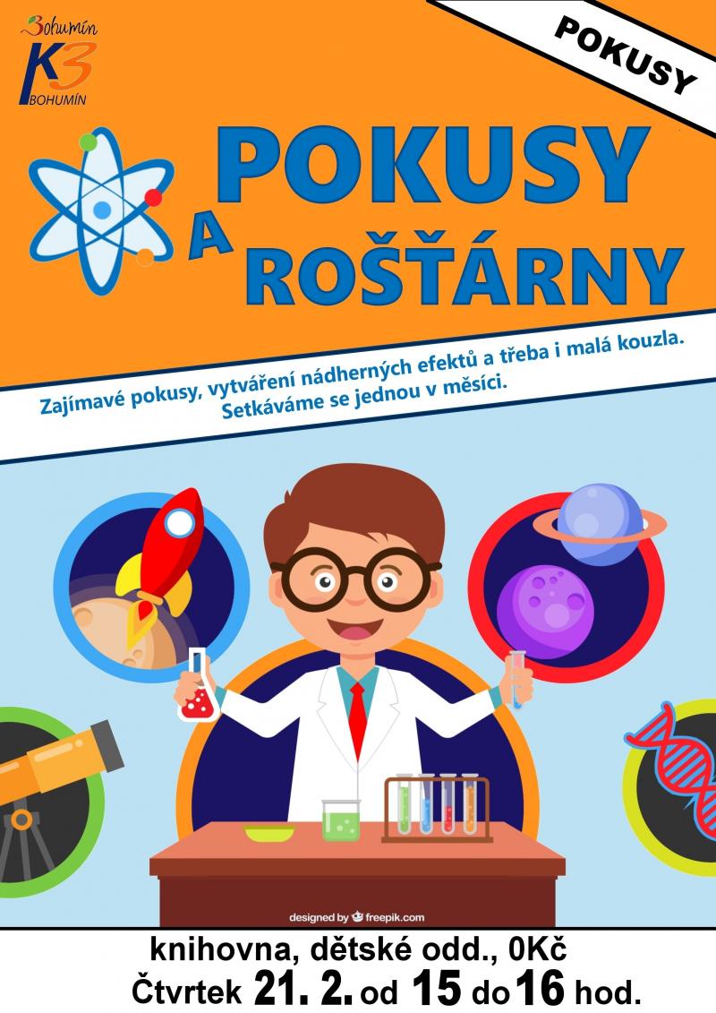 Zobrazit detail akce: Pokusy a rošťárny