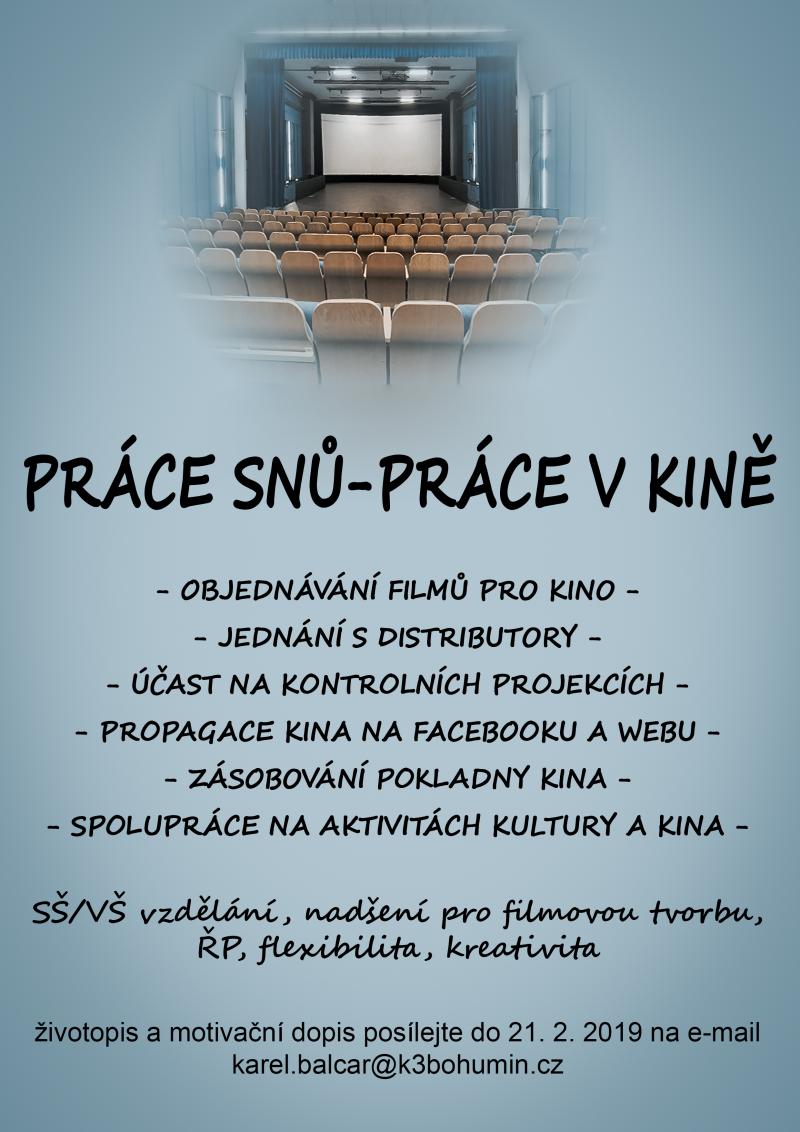 Zobrazit detail akce: PRÁCE V KINĚ