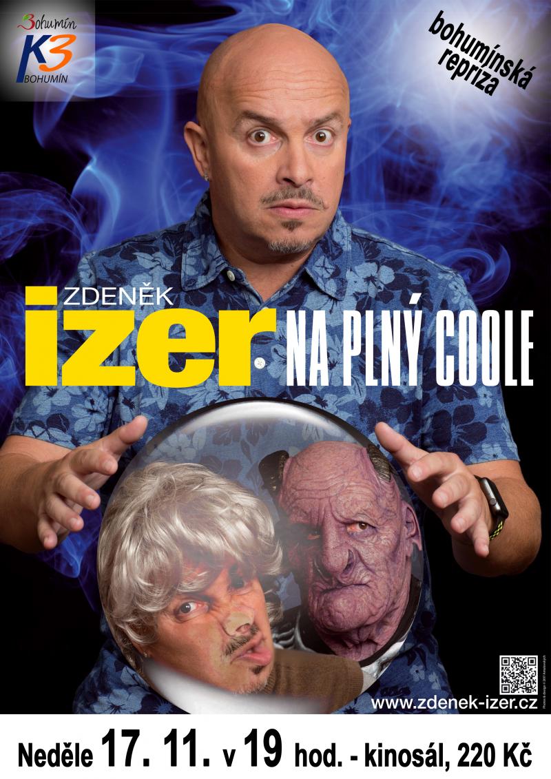 Zobrazit detail akce: Zdeněk Izer - "Na plný coole" VYPRODÁNO