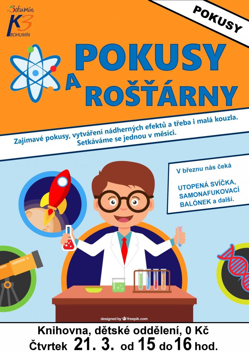 Zobrazit detail akce: Pokusy a rošťárny