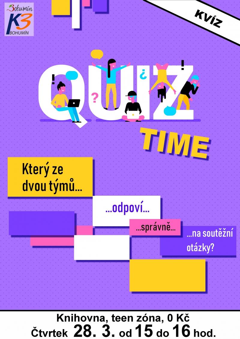 Zobrazit detail akce: Quiz time