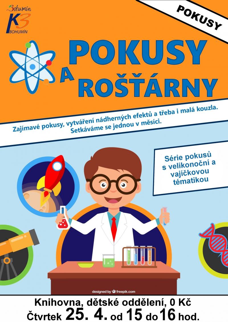 Zobrazit detail akce: Pokusy a rošťárny