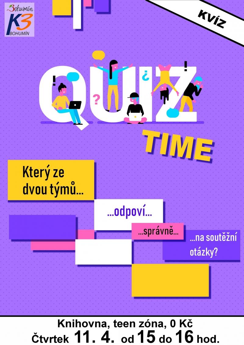 Zobrazit detail akce: Quiz time