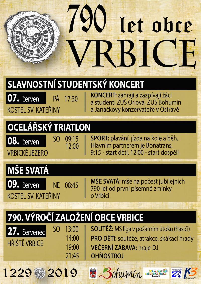 Zobrazit detail akce: 790 let Vrbice