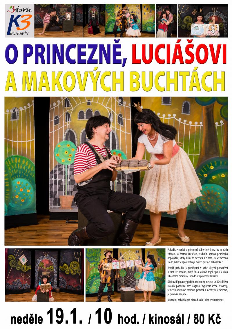 Zobrazit detail akce: O princezně, Luciášovi a makových buchtách