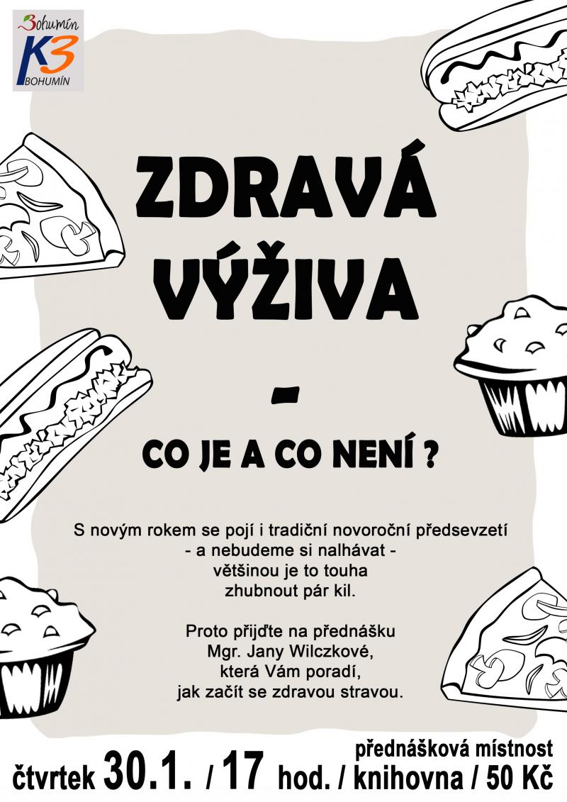 Zobrazit detail akce: Zdravá výživa - co je a co není? Možná příjde překvapení...