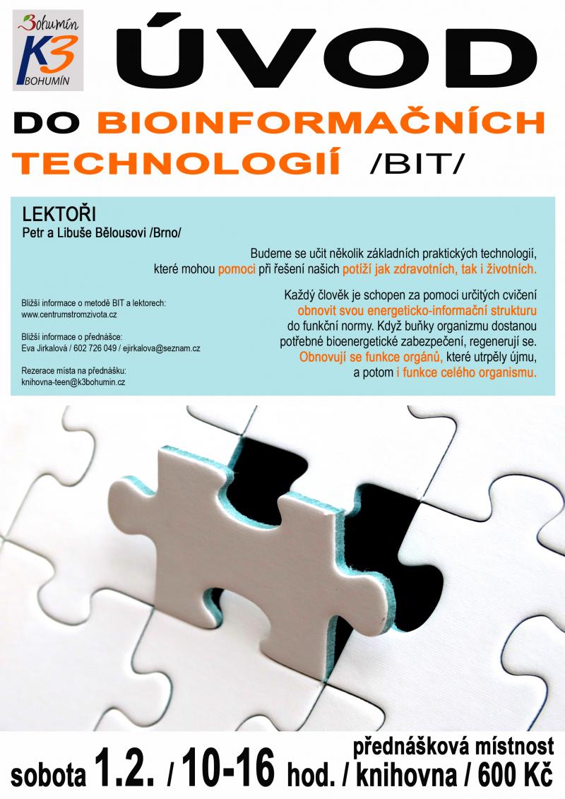 Zobrazit detail akce: Úvod do bioinformačních technologií