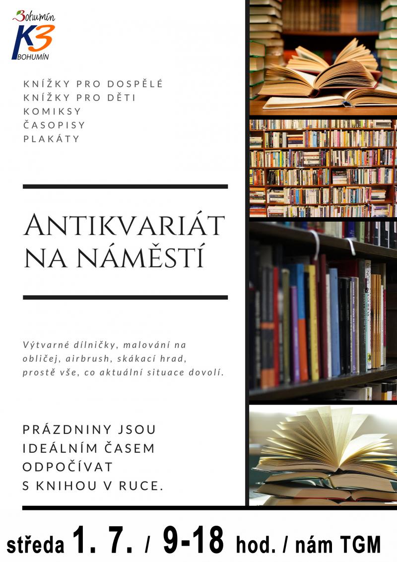 Zobrazit detail akce: Antikvariát na náměstí