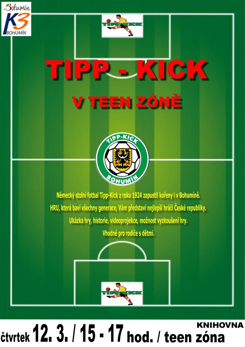 Zobrazit detail akce: Tipp - kick v teen zóně  - ZRUŠENO