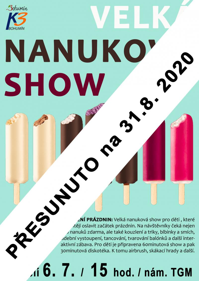 Zobrazit detail akce: Nanuková show - přesunuto na 31.8.2020