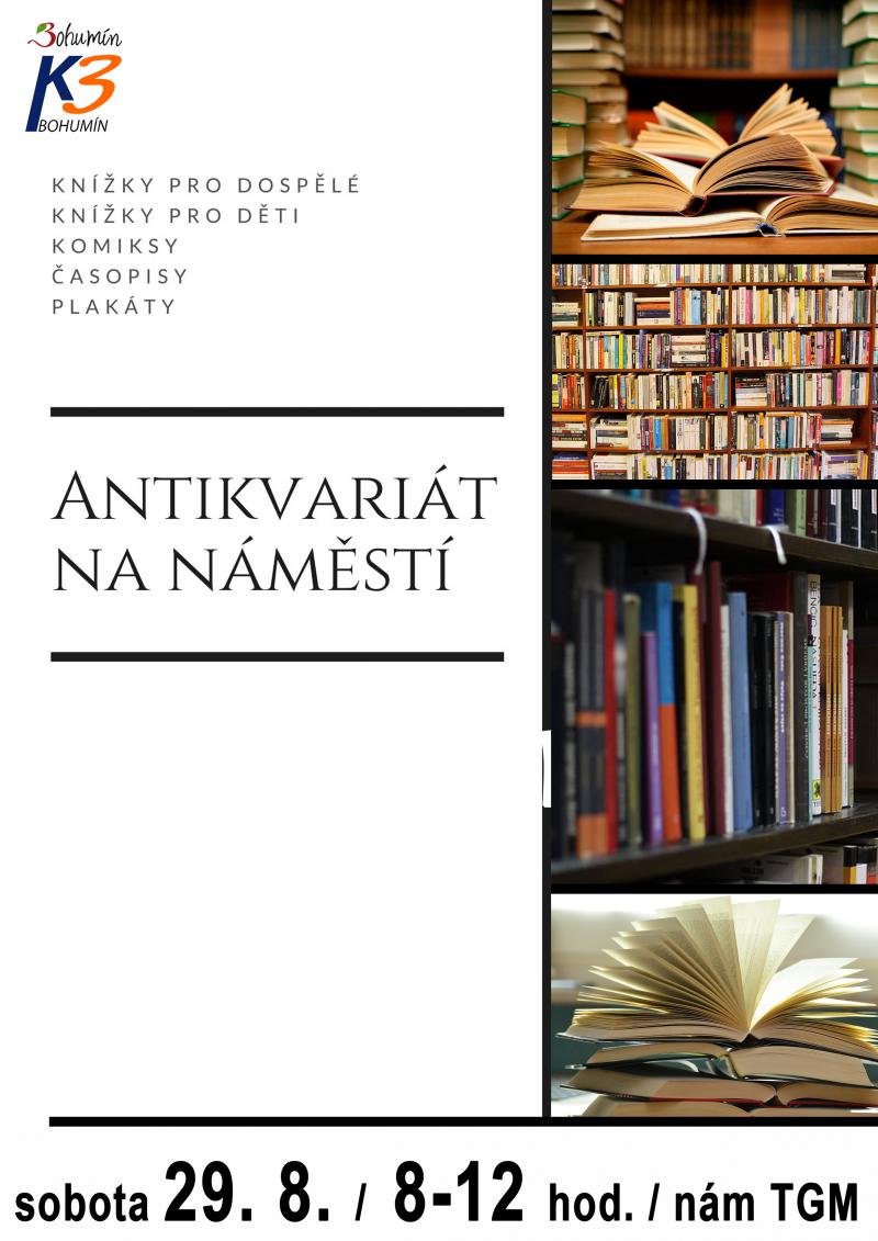 Zobrazit detail akce: Antikvariát na náměstí