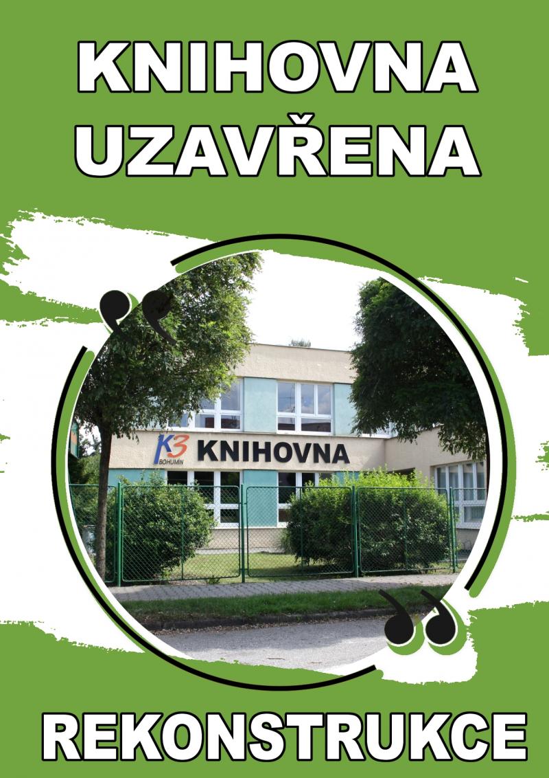 Zobrazit detail akce: Knihovna uzavřena