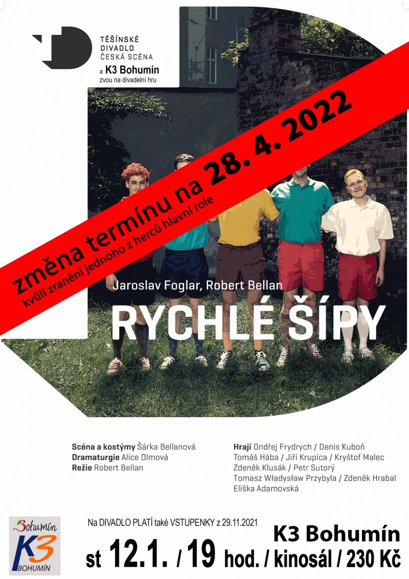 Zobrazit detail akce: Rychlé šípy (změna termínu na 28.4.2022)