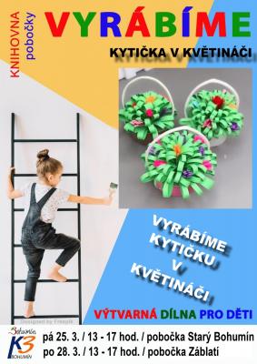 Zobrazit detail akce: Kytička v květináči z papíru
