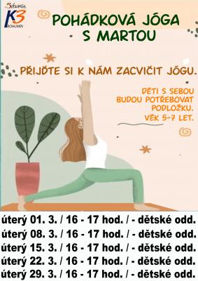 Zobrazit detail akce: Pohádková jóga s Martou