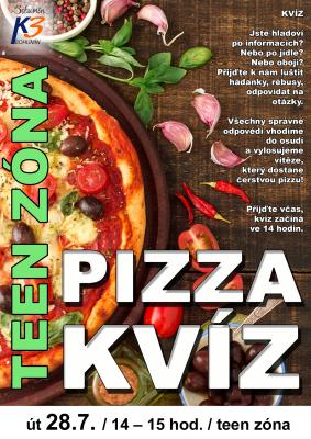 Zobrazit detail akce: Pizza kvíz v teen zóně