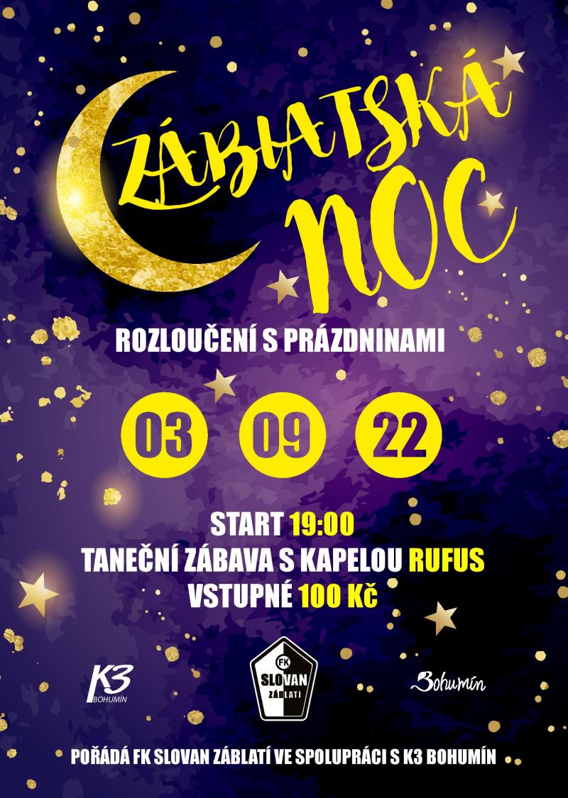 Zobrazit detail akce: Záblatská noc