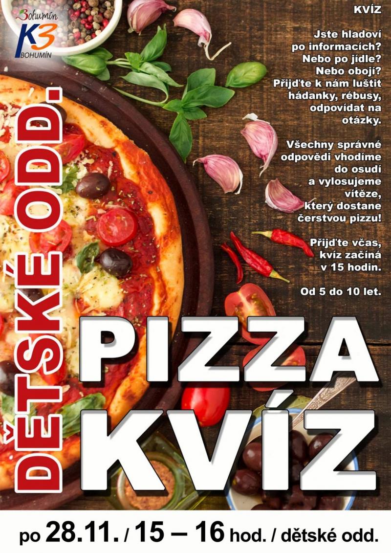 Zobrazit detail akce: Pizza kvíz na dětském